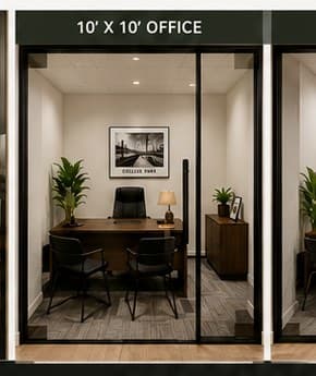 Private Office — 10' x 10' Office